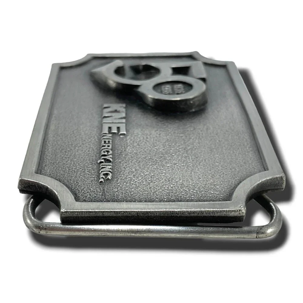 Belt Buckle Pewter 1986 KNEnergy,‎ Inc. 50th Anniversary 1936-1986 USA Made